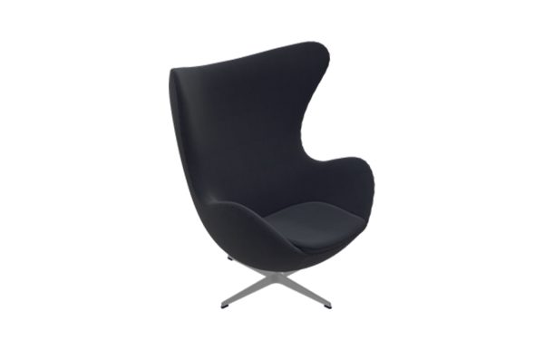 Fritz Hansen Egg Chair in stof