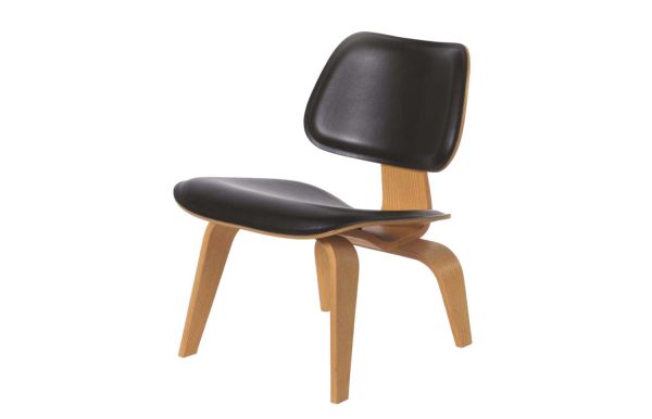 Vitra LCW fauteuil in leder