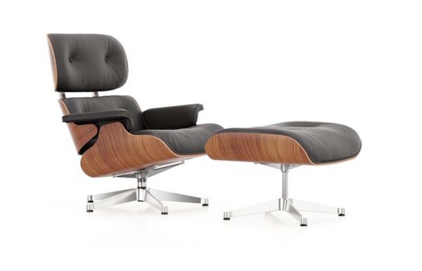 Eames Lounge Chair & Ottoman, nieuwe afmetingen