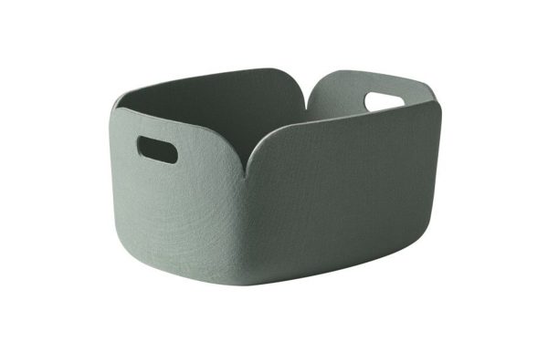 Muuto Restore Basket Dusty Green