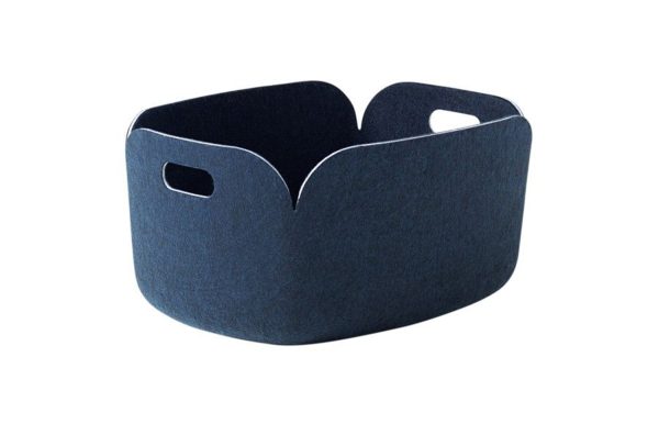 Muuto Restore Basket Midnight Blue