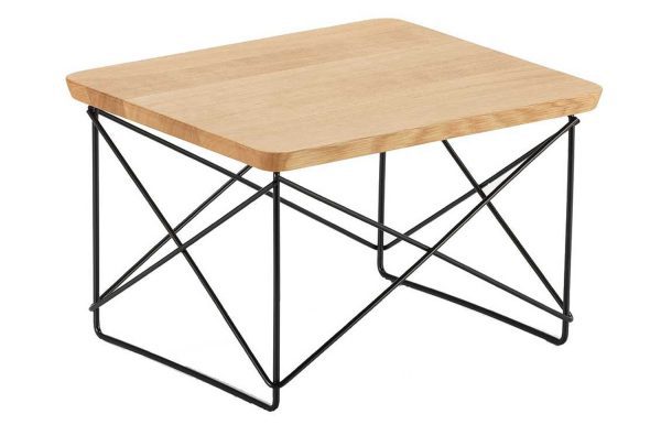 LTR Occasional massief hout, zwart frame