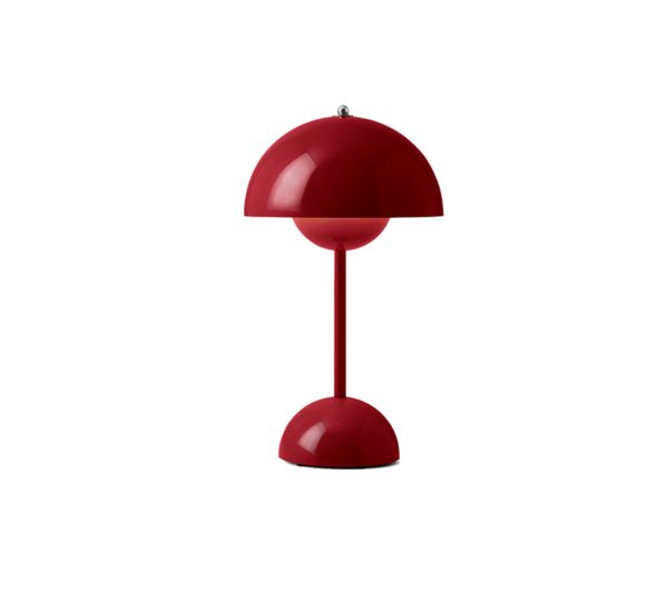 &Tradition Flowerpot VP9 draadloze tafellamp red