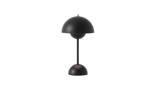&Tradition Flowerpot VP9 draadloze tafellamp matt black