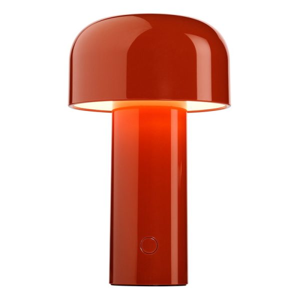 Flos Bellhop  draadloze tafel lamp Brick Red