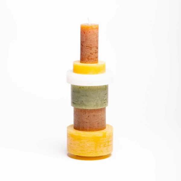 Candle Stack 06 yellow
