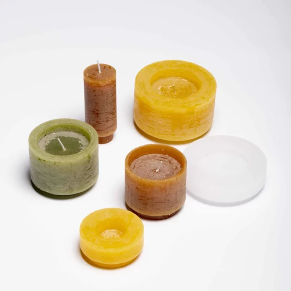 Candle Stack 06 yellow - Afbeelding 4