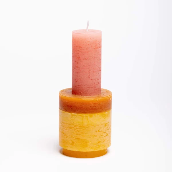 Candle Stack 02 yellow