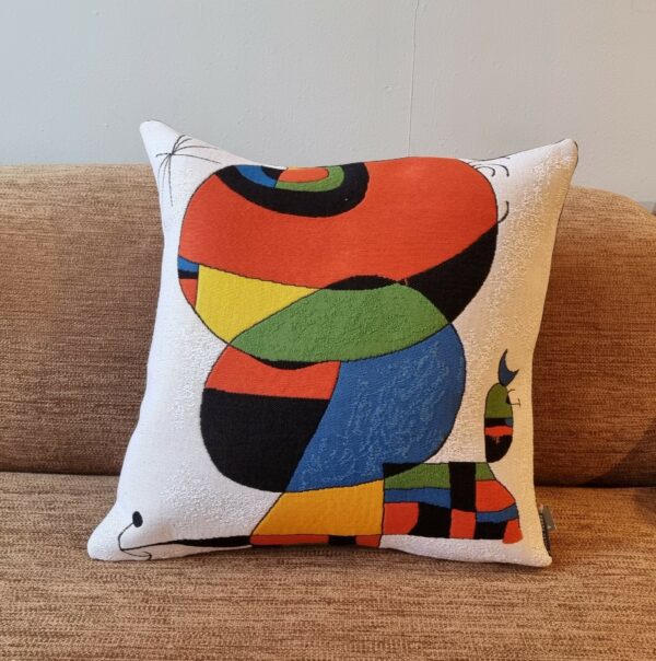 Kussen Joan Miró - Femme, oiseau, étoile - 1966/1973 #1 - Afbeelding 2