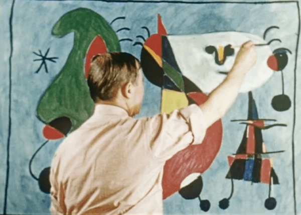 Kussen Joan Miró - Femme, oiseau, étoile - 1966/1973 #2 - Afbeelding 4