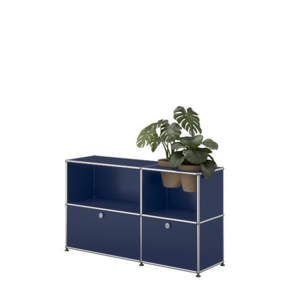 USM Haller Selection kast met 2 kleppen en plantenpotten set
