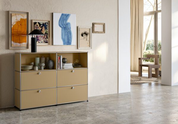 USM Haller Selection Dressior met 2 open modules en 4 kleppen - Afbeelding 2