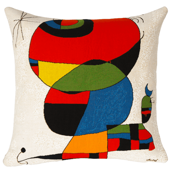 Kussen Joan Miró - Femme, oiseau, étoile - 1966/1973 #1