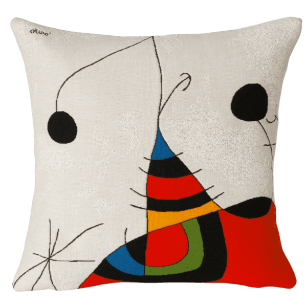 Kussen Joan Miró - Femme, oiseau, étoile - 1966/1973 #2