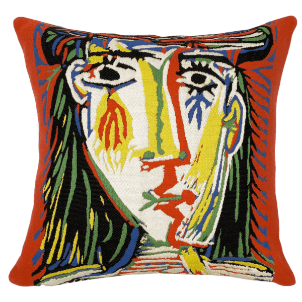 Kussen Picasso - Jacqueline au chapeau de paille