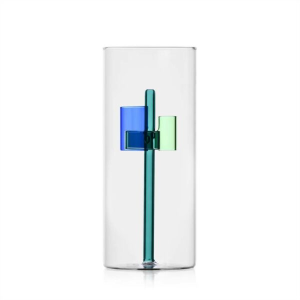 Ichendorf Iris Vaas 3 Blue