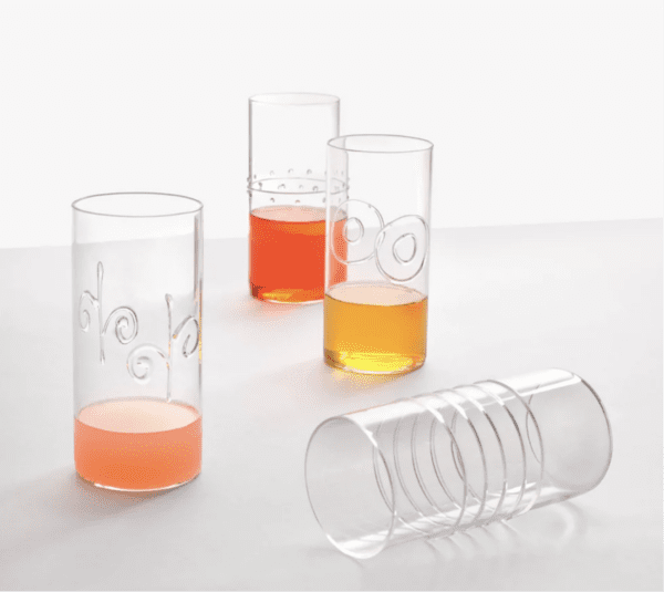 Ichendorf Decò Arlecchino Clear Long set van 6 glazen - Afbeelding 2
