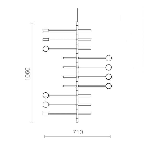 Kingpin 10 Hanglamp LED - Afbeelding 4