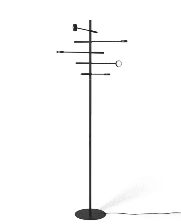 Kingpin 5 Vloerlamp LED Zwart - Afbeelding 2